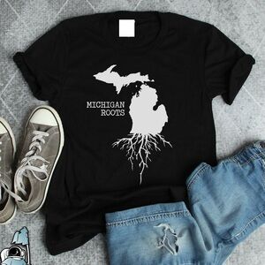 Michigan Roots Shirt, Michigan Shirts, Michigan Tee
